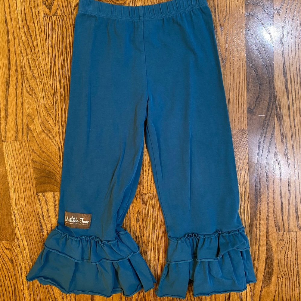 Matilda Jane Teal Big Ruffle Bottoms